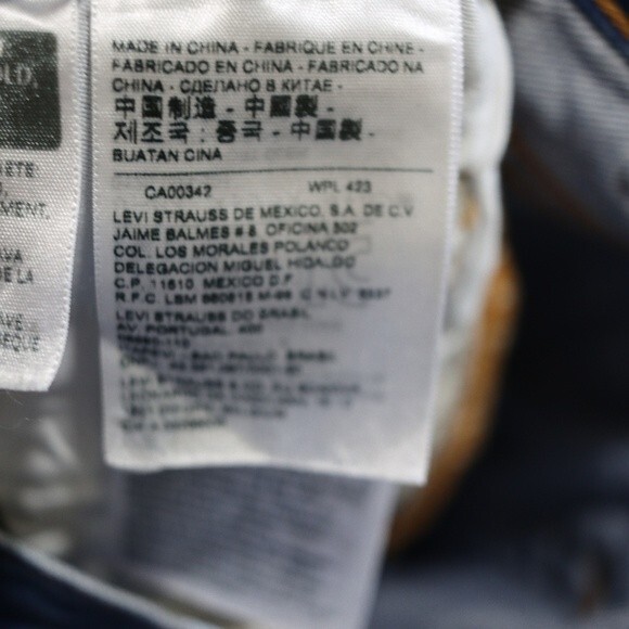 Levi’s 501 Y2K Cutoff Jean Shorts Raw Hem Festival Vintage Size 26 - Picture 8 of 16